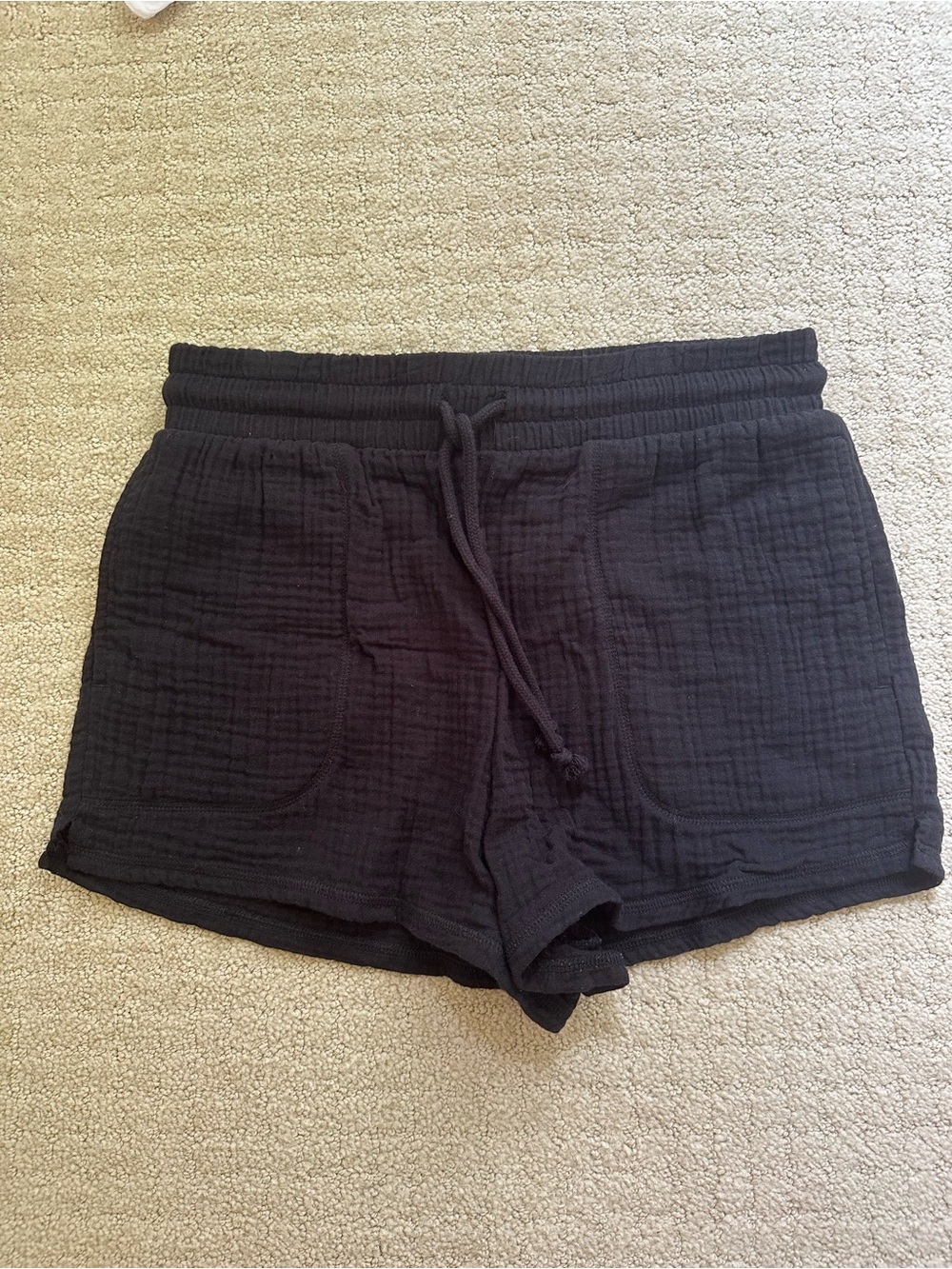 Z supply cotton gauze shorts